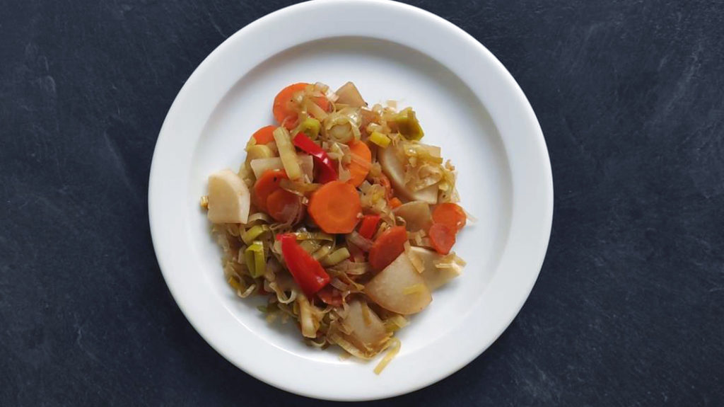 Poêlée de légumes d'hiver